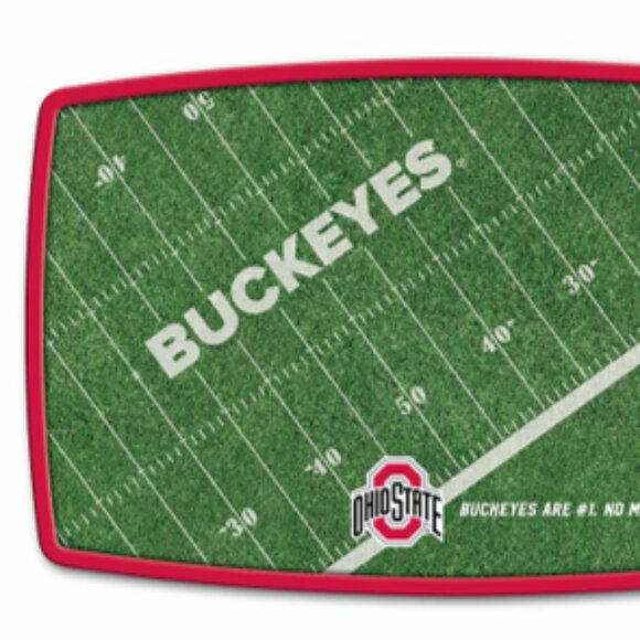 NCAA Ohio State Buckeyes Retro Series Polypropylene Cutting Board - Picture 5 of 6